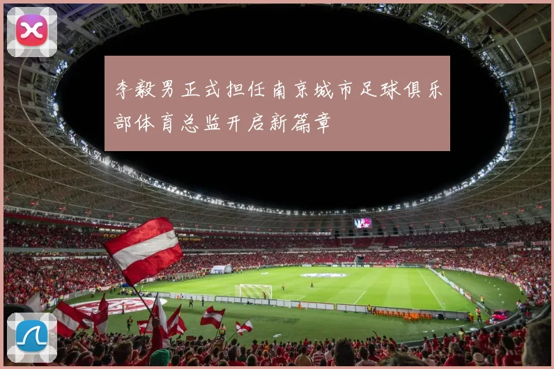 李毅男正式担任南京城市足球俱乐部体育总监开启新篇章